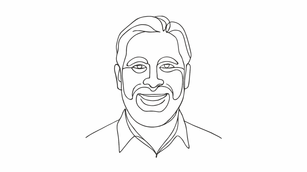 Kyle Monson's Line Art Avatar