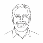 Kyle Monson's Line Art Avatar