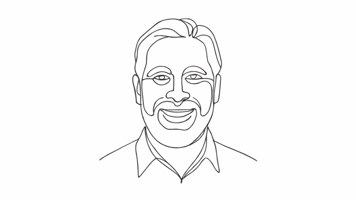Kyle Monson's Line Art Avatar